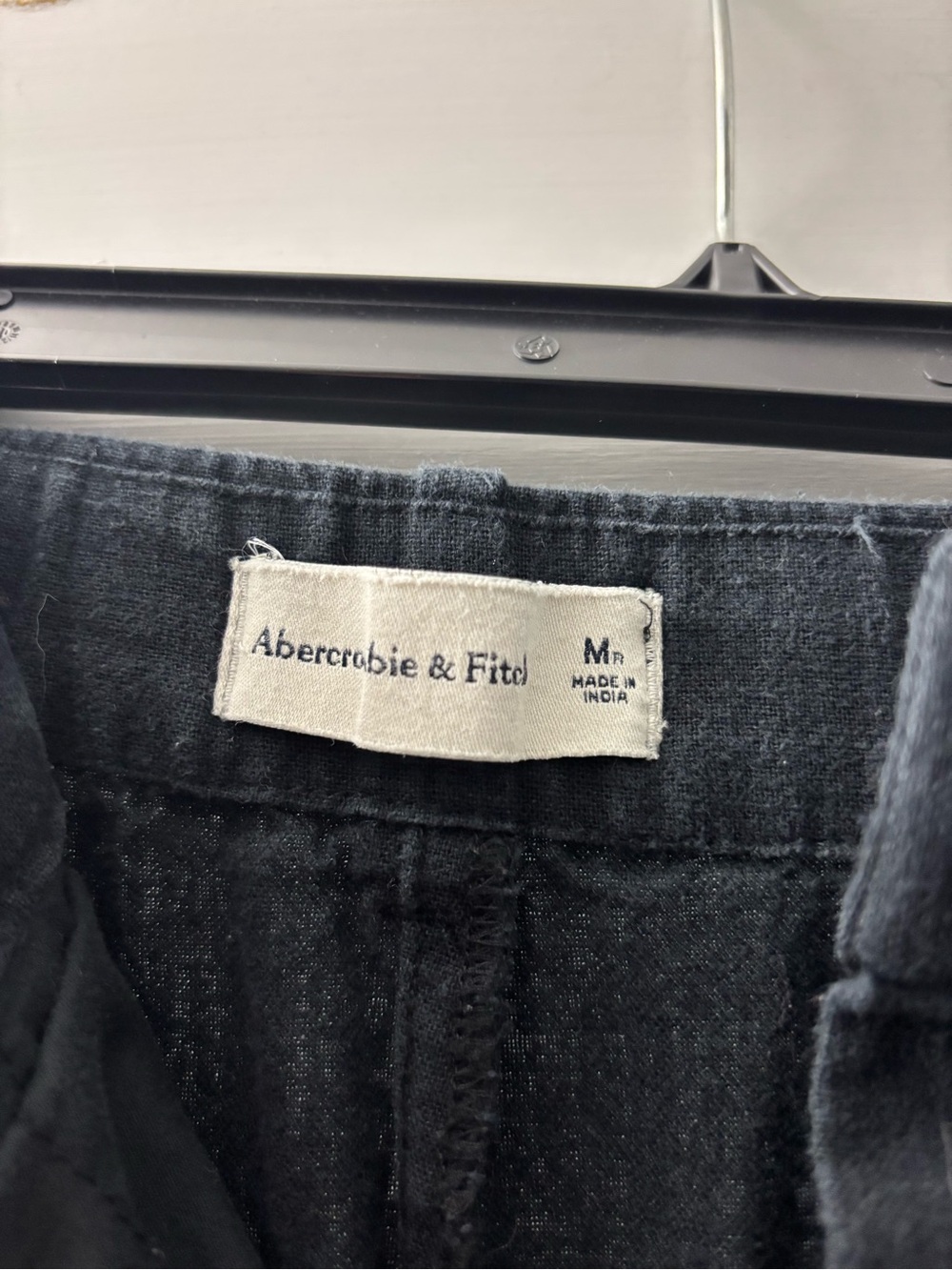 Abercrombie & Fitch Black Linen Trousers - Picture 5 of 7